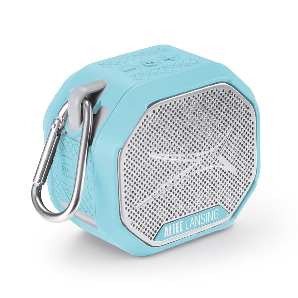 🔊☀️ Altec Lansing HYDRATREK Waterproof Bluetooth Speaker | Blue